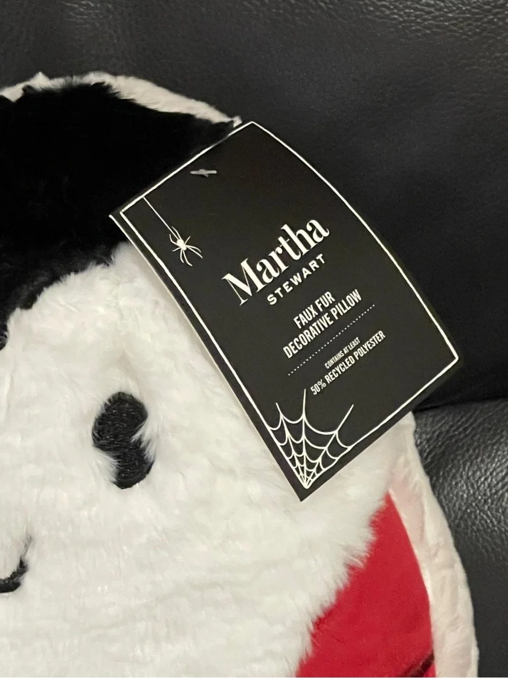 Martha Stewart Dracula Pillow - Halloween Martha Stewart Dracula Ghost Pillow